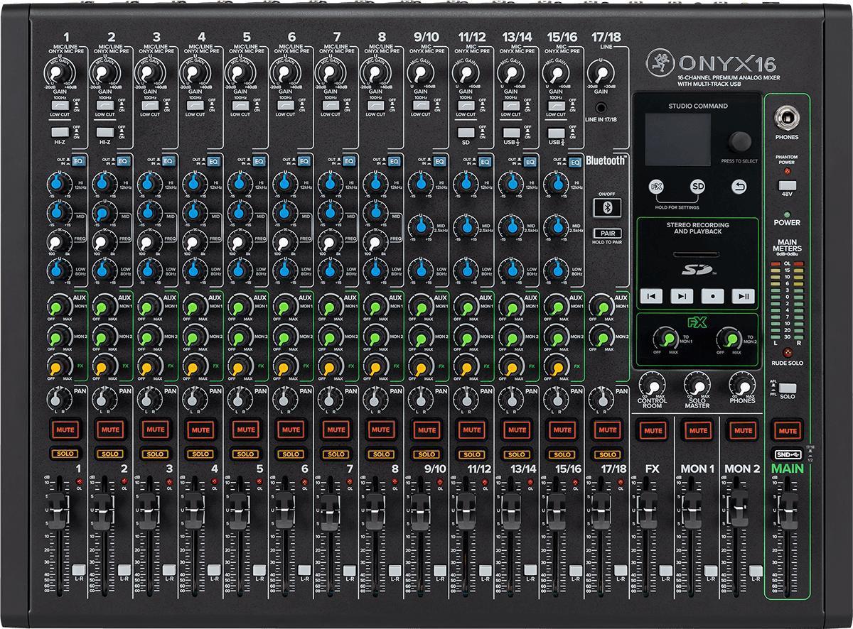Table de mixage analogique Mackie ONYX 16