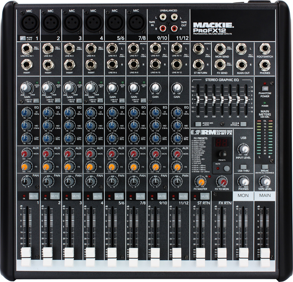 Mackie Profx12 - Table De Mixage Analogique - Main picture