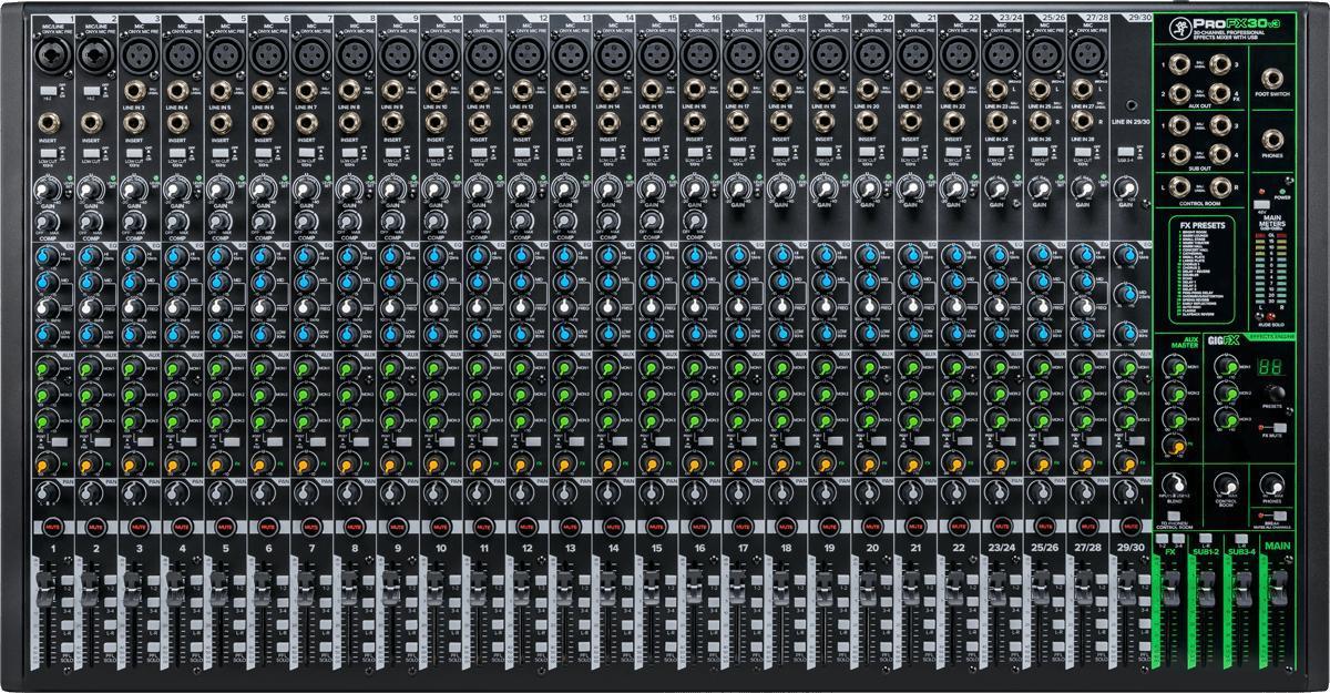 Table de mixage analogique Mackie PROFX30 V3