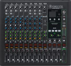 Table de mixage analogique Mackie Onyx 12