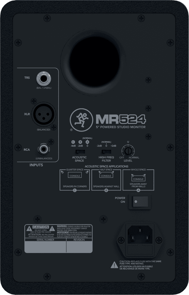 Mackie Mr524 - La PiÈce - Enceinte Monitoring Active - Variation 2