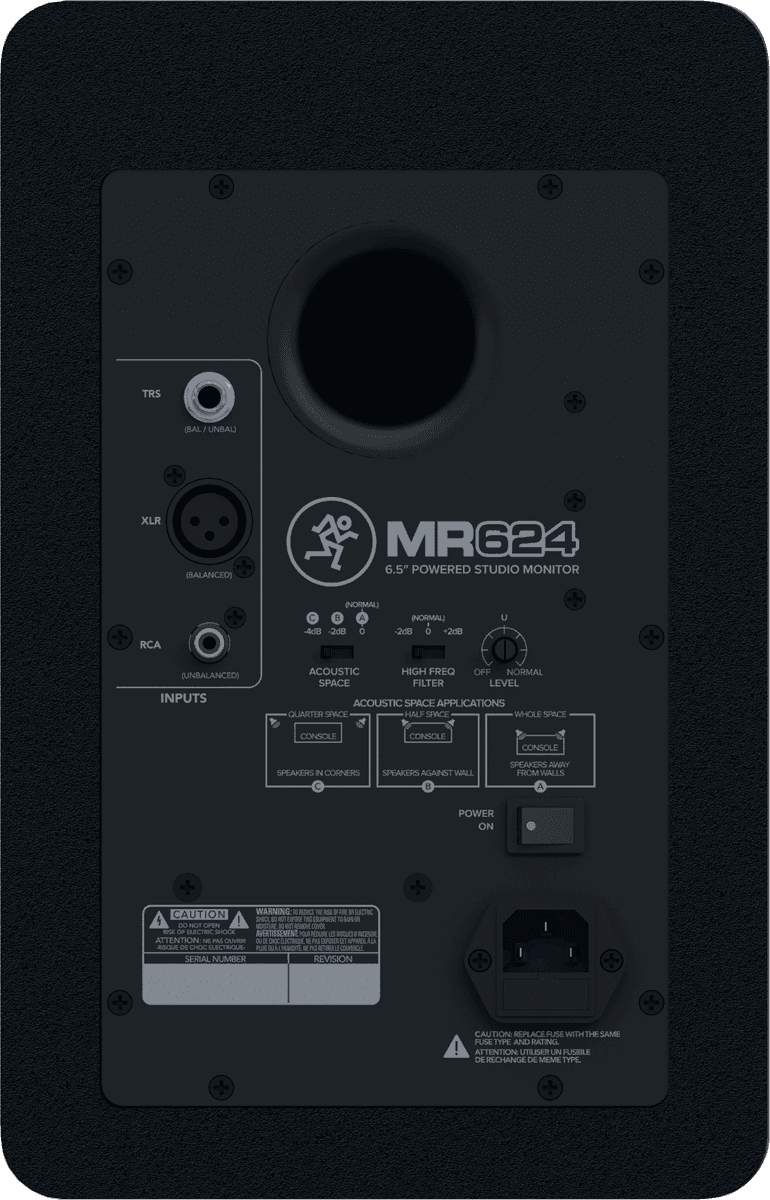 Mackie Mr624 - La PiÈce - Enceinte Monitoring Active - Variation 2