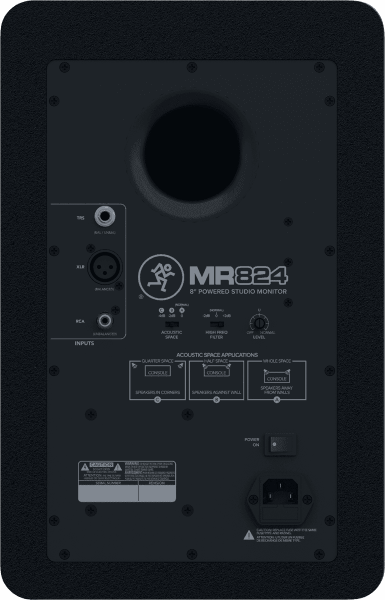 Mackie Mr824 - La PiÈce - Enceinte Monitoring Active - Variation 2