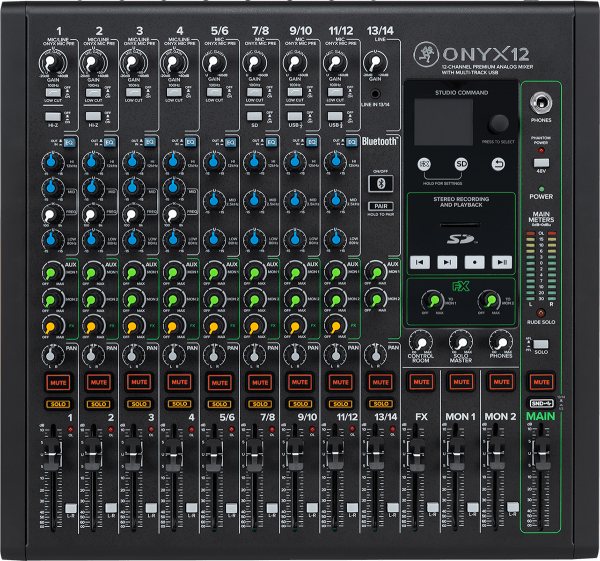 ZOOM L-12 - Table de mixage. Enregistreur sur carte SD. Interface son -  Rockamusic