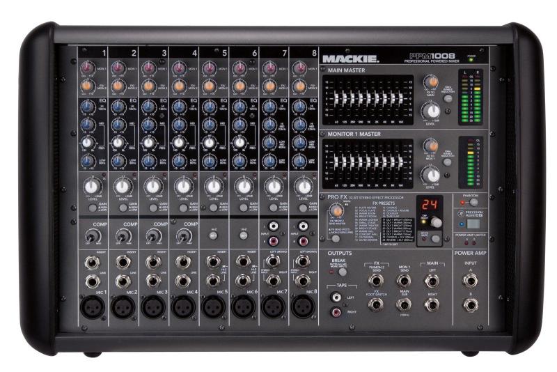 Table de mixage amplifiée Mackie PPM1008