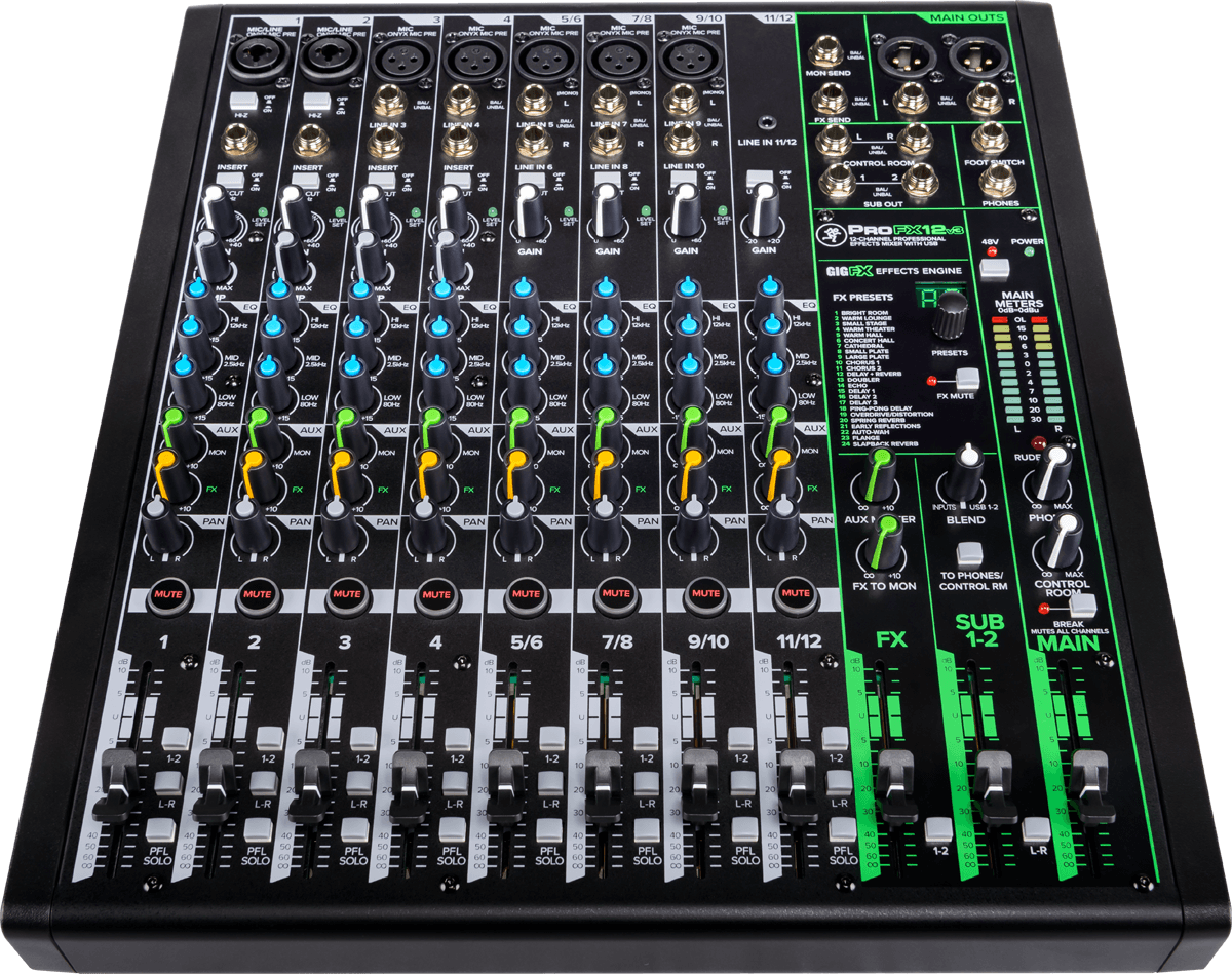 Mackie Profx12 V3 - Table De Mixage Analogique - Variation 3