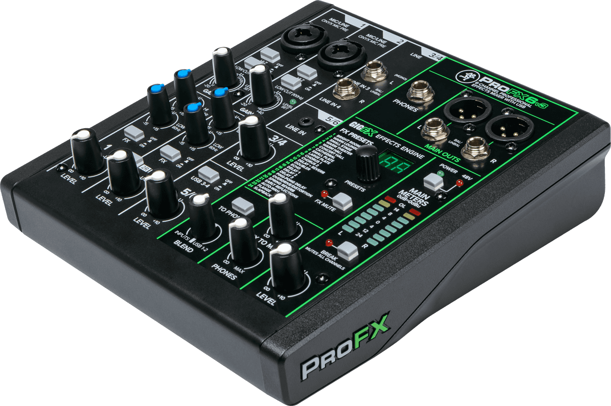 Mackie Profx6 V3 - Table De Mixage Analogique - Variation 2