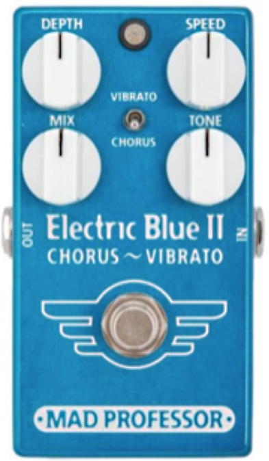 Mad Professor Electric Blue Ii Chorus Vibrato - PÉdale Chorus / Flanger / Phaser / Tremolo - Main picture