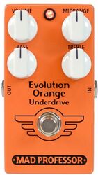 Pédale eq. / enhancer / buffer Mad professor Evolution Orange Underdrive