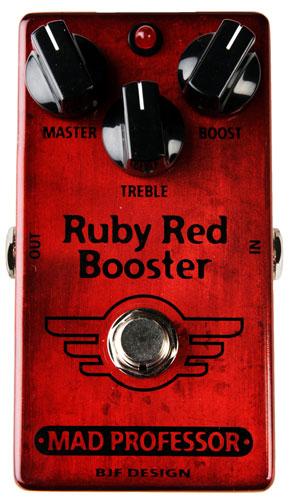 ギター MAD PROFESSOR Ruby Red Booster BJF Mad Professor Ruby Red Booster - YouTube