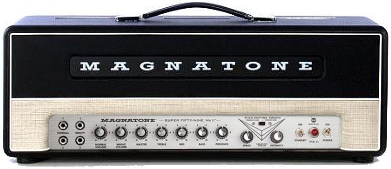 Tête ampli guitare électrique Magnatone Super Fifty-Nine MK II Head