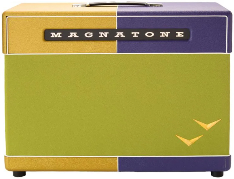 Magnatone Super Fifty-nine 2x12 Cabinet Master Collection 180w 8-ohms Mardi Gras - Baffle Ampli Guitare Électrique - Main picture