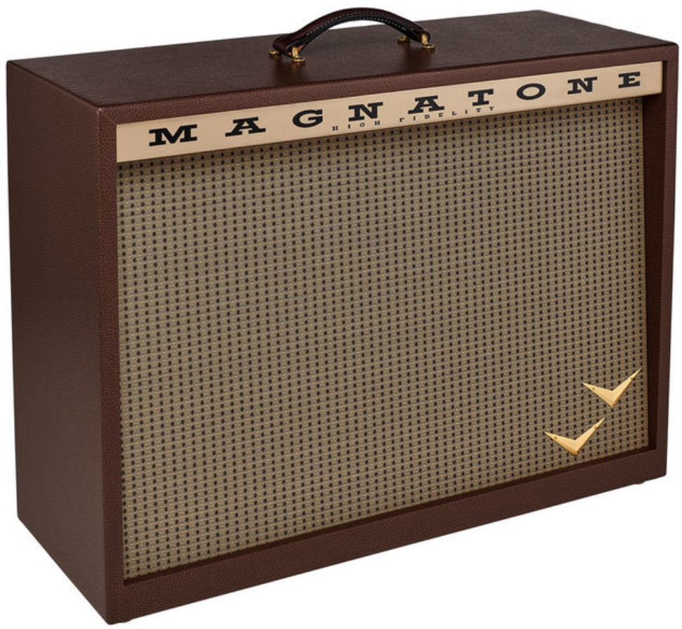Magnatone Traditional Collection Extension Cabinet 2x12 65w 8-ohms - Baffle Ampli Guitare Électrique - Main picture