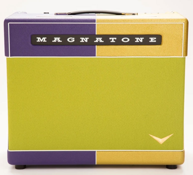 Magnatone Master Collection Super Fifty-nine Combo 45w 1x12 El84 Mardi Gras - Ampli Guitare Électrique Combo - Variation 1