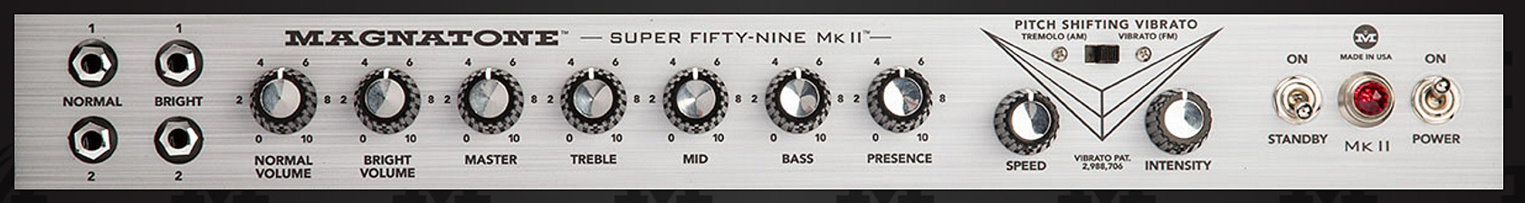 Magnatone Master Collection Super Fifty-nine Mk Ii 45w 1x12 - Ampli Guitare Électrique Combo - Variation 3