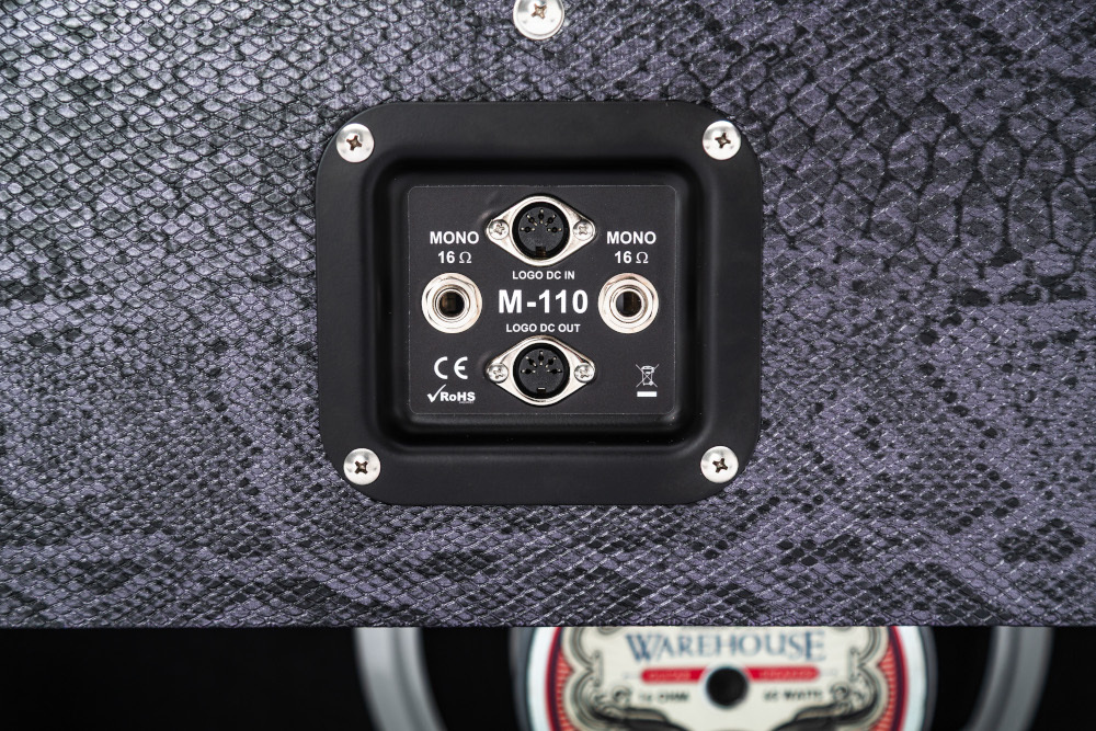 Magnatone Slash Baby M80 1x10 Guitar Cab. Signature 65w 8-ohms Purple Python - Baffle Ampli Guitare Électrique - Variation 2