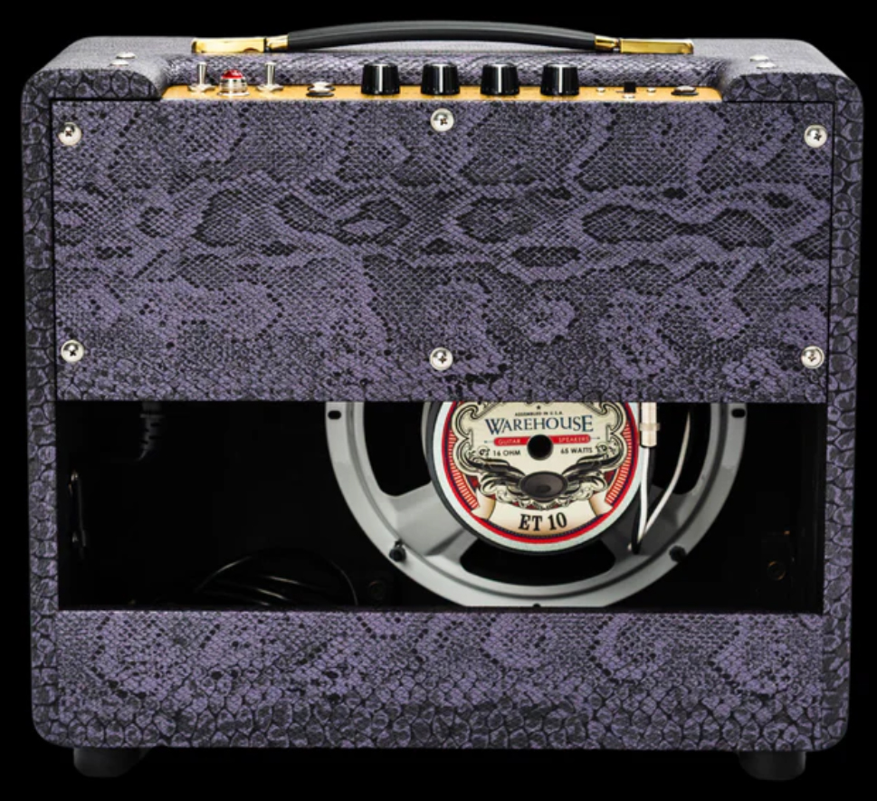 Magnatone Slash Baby M80 Combo Signature 12w 1x10 Purple Python - Ampli Guitare Électrique Combo - Variation 1