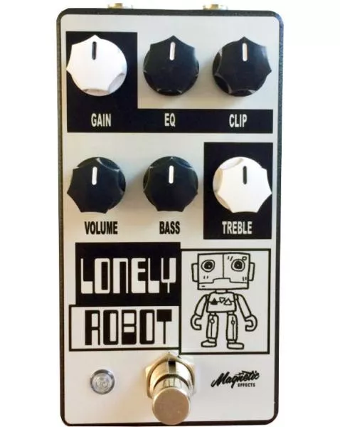 Pédale overdrive / distortion / fuzz Magnetic effects Lonely Robot Overdrive/Distortion