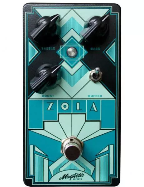 Pédale volume / boost. / expression Magnetic effects Zola Clean Boost
