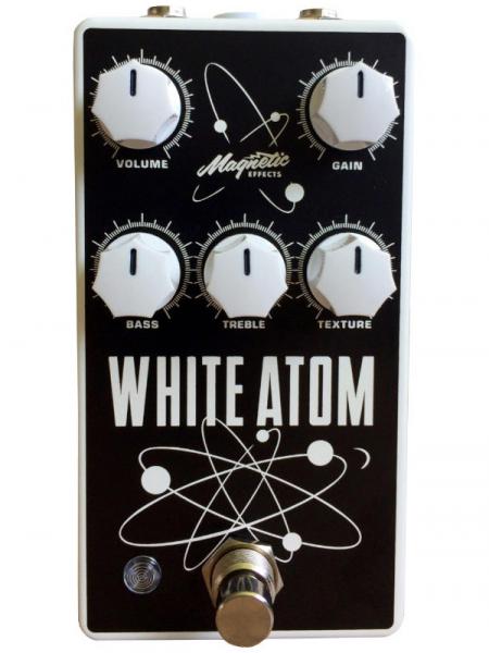 Pédale overdrive / distortion / fuzz Magnetic effects White Atom V3 Silicon/Germanium Fuzz