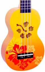 Ukulélé Mahalo Designer MD1HAORB Soprano +Bag - Hawaï orange burst