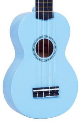 Ukulélé Mahalo MR1 Rainbow Soprano +Bag - Sky blue gloss