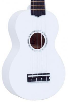 Ukulélé Mahalo MR1 Rainbow Soprano +Bag - White gloss