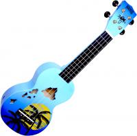 Designer MD1HABUB Soprano +Bag - hawaï blue burst
