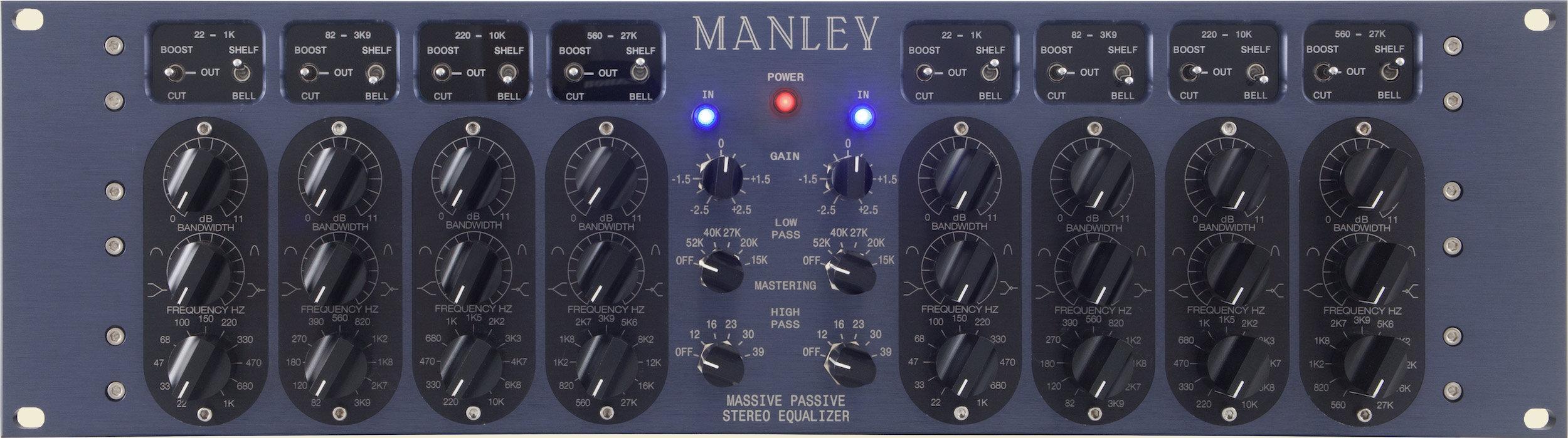 Equaliseur / channel strip Manley Massive Passive Mastering