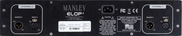Compresseur limiteur gate Manley ELOP+