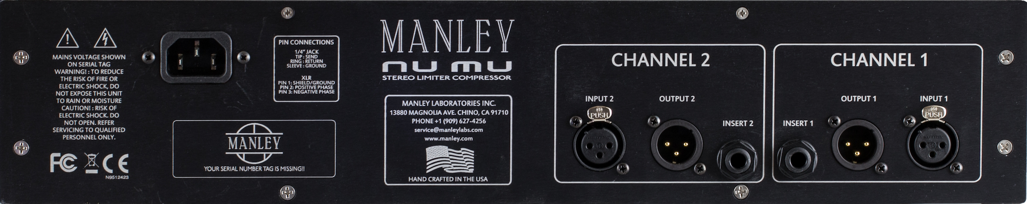 Manley Nu Mu - Compresseur Limiteur Gate - Variation 4