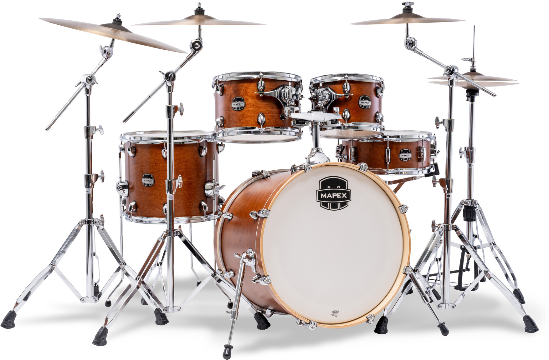 Mapex Mars Maple 20'' / 5f - 5 FÛts - Cortado Satin - Batterie Acoustique Fusion - Main picture