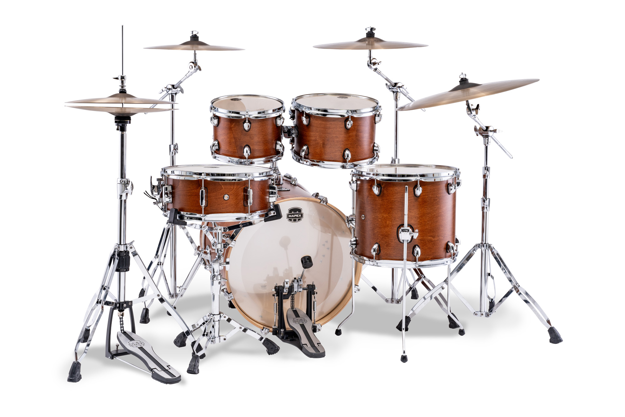 Mapex Mars Maple 20'' / 5f - 5 FÛts - Cortado Satin - Batterie Acoustique Fusion - Variation 2