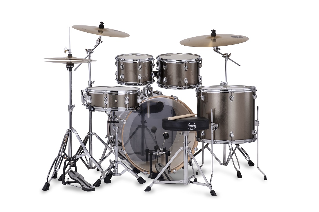 Mapex Venus Fusion 20'' - 5 FÛts - Copper Metallic - Batterie Acoustique Fusion - Variation 1