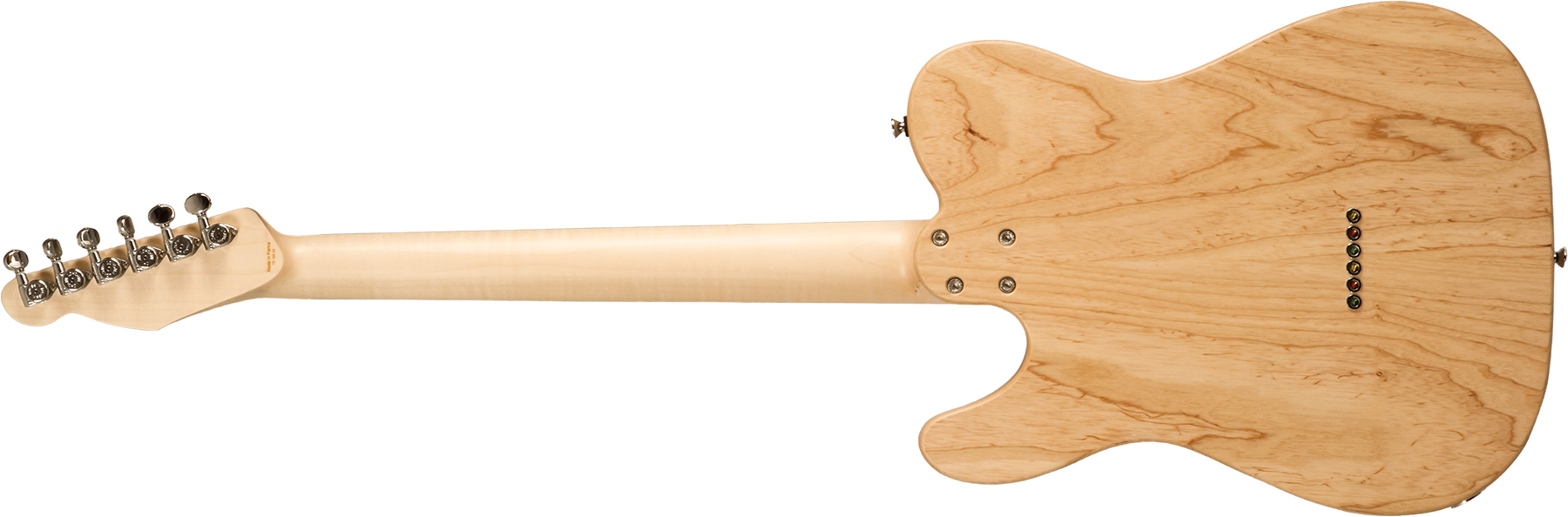 Marceau Guitars Elegante Traditional 2s Ht Pf #t316424 - Natural Satin - Guitare Électrique Forme Tel - Variation 1
