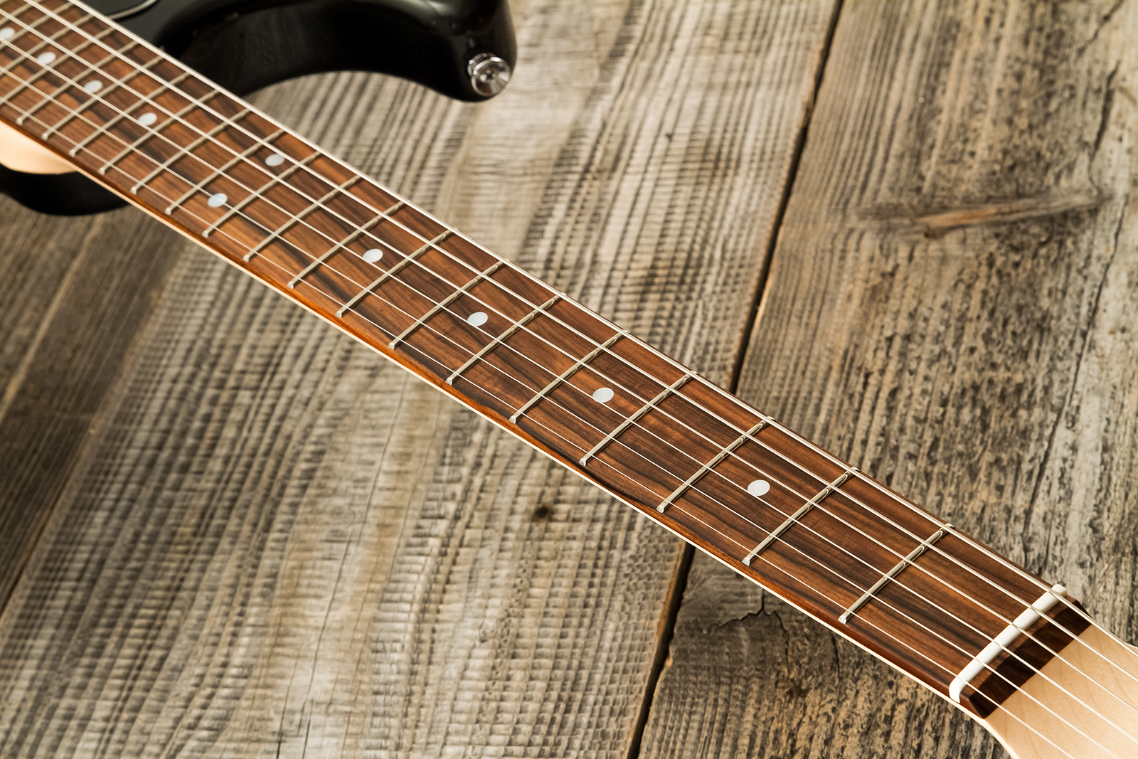 Marceau Guitars Experience Traditional 3s Trem Pf #t226724 - Black - Guitare Électrique Forme Str - Variation 5