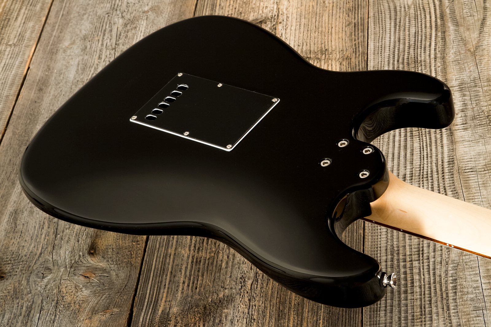 Marceau Guitars Experience Traditional 3s Trem Pf #t226724 - Black - Guitare Électrique Forme Str - Variation 7