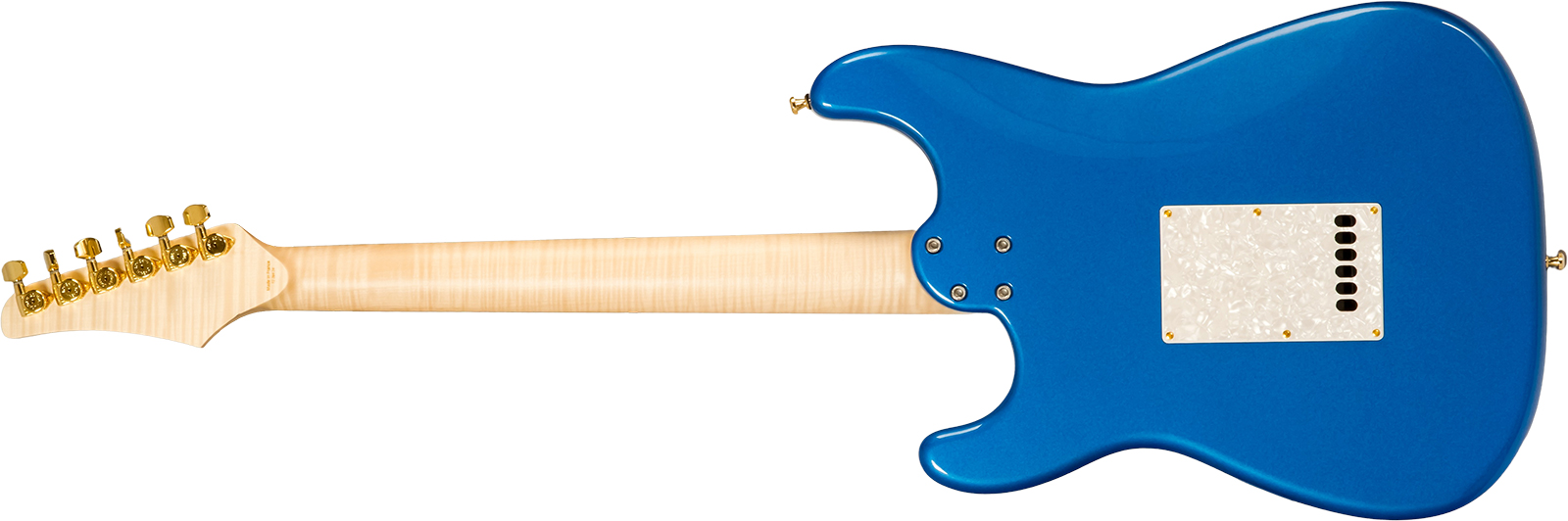 Marceau Guitars Experience Traditional Hss Trem Eb #t226424 - Lake Placid Blue - Guitare Électrique Forme Str - Variation 1