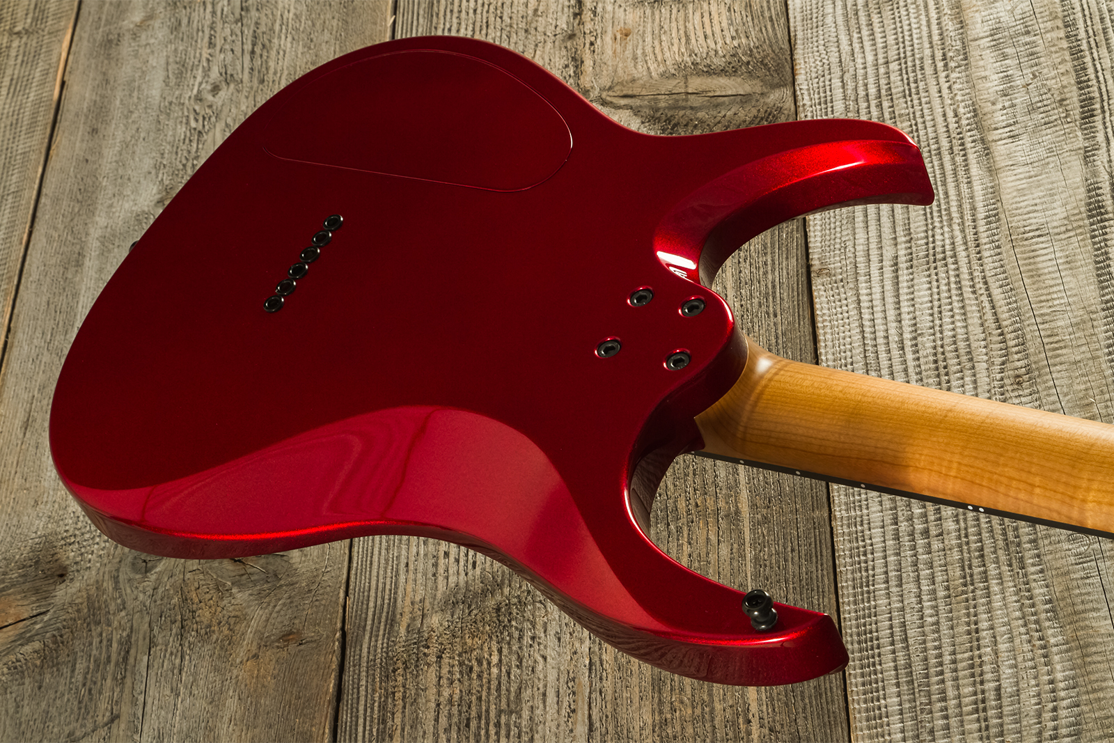 Marceau Guitars Redoutable Standard 2h Ht Ric #s43724 - Candy Apple Red - Guitare Électrique MÉtal - Variation 7