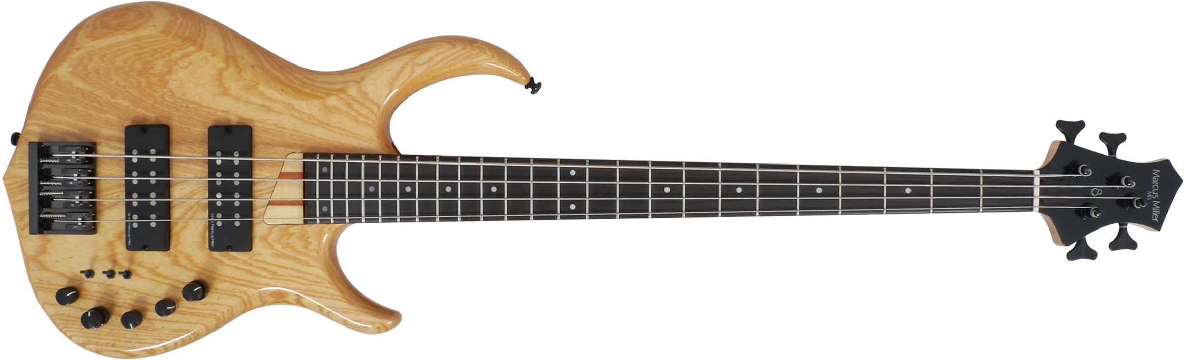 Marcus Miller M5 Swamp Ash 4st Active Eb - Natural - Basse Électrique Solid Body - Main picture