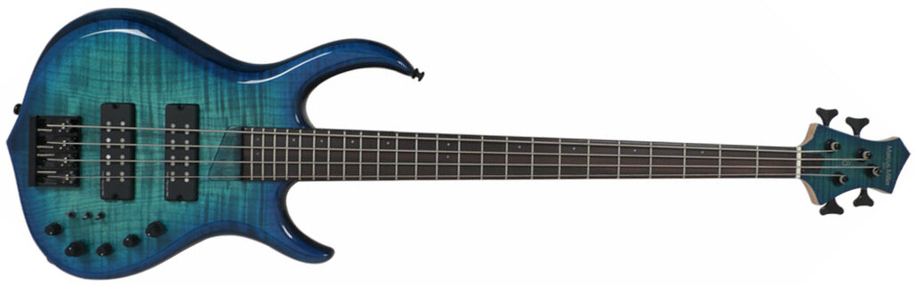 Marcus Miller M7 Alder 4st 2nd Generation Eb Sans Housse - Trans. Blue Burst - Basse Électrique Solid Body - Main picture