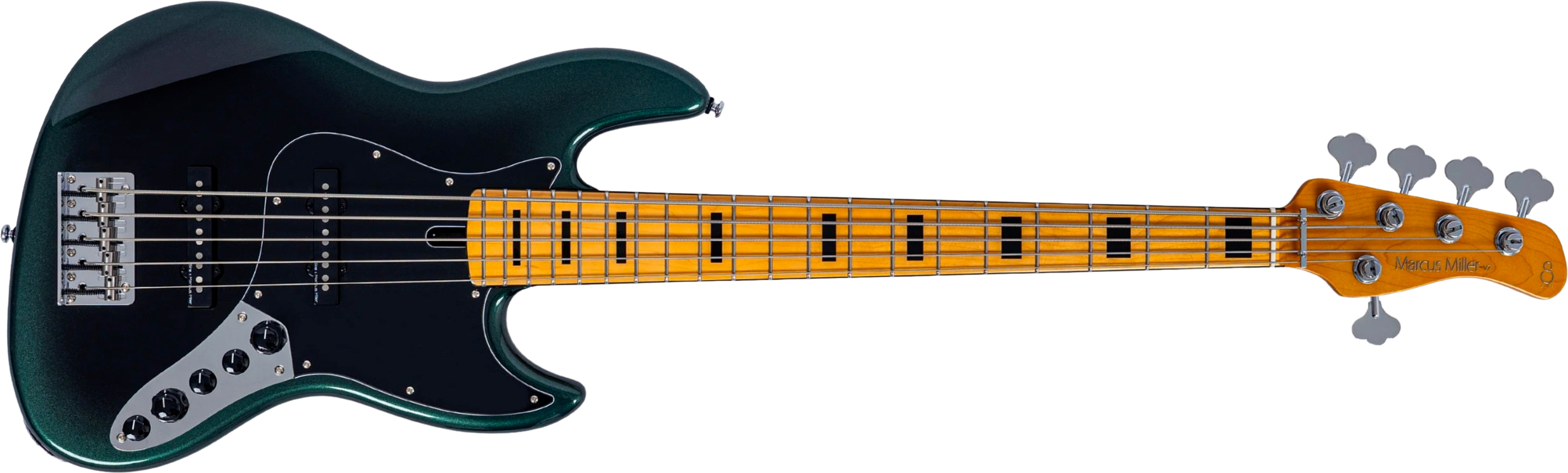Marcus Miller Marcus Miller V7 Alder 2nd Gen 5st 5c Active Mn - Dark Forest - Basse Électrique Solid Body - Main picture