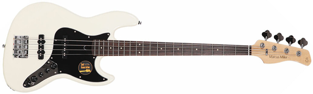 Marcus Miller V3 4st 2nd Generation Rw Sans Housse - Antique White - Basse Électrique Solid Body - Main picture