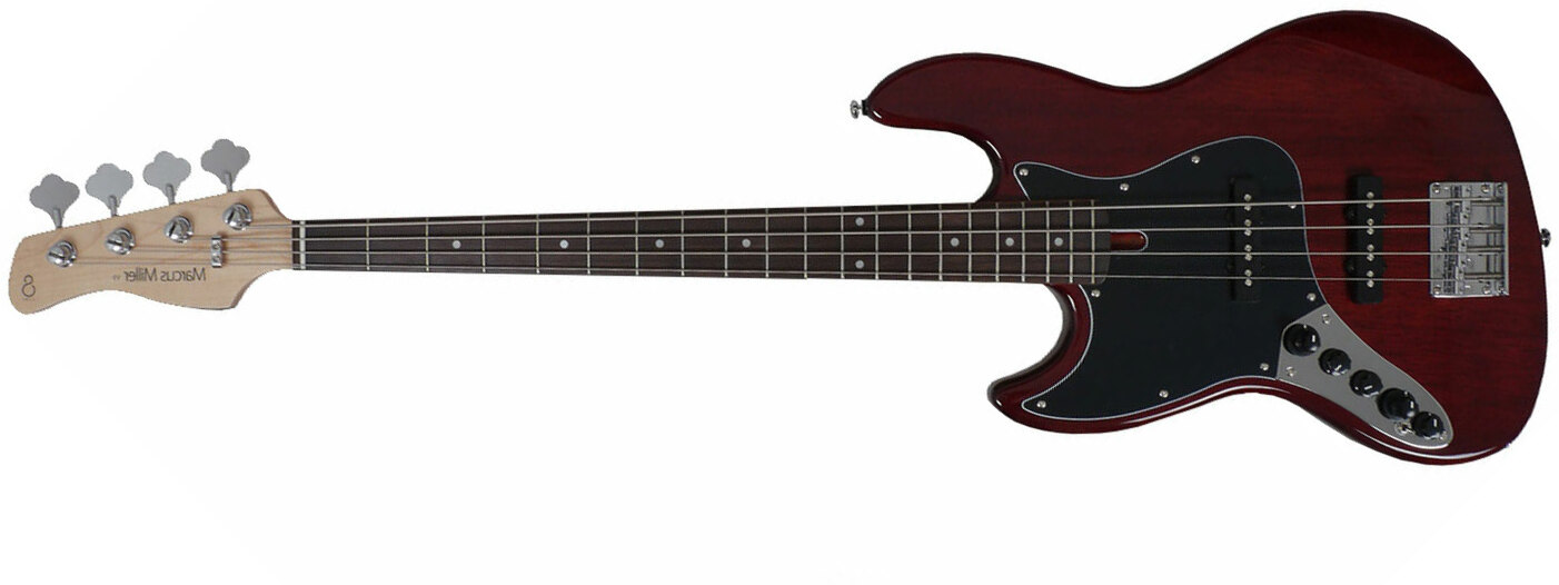 Marcus Miller V3 4st Ma Gaucher Lh Active Rw - Mahogany - Basse Électrique Solid Body - Main picture