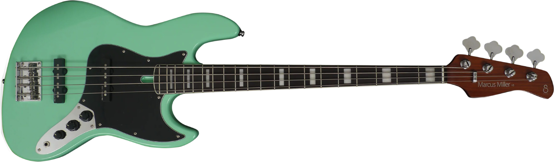 Marcus Miller V5r 4st Rw - Mild Green - Basse Électrique Solid Body - Main picture