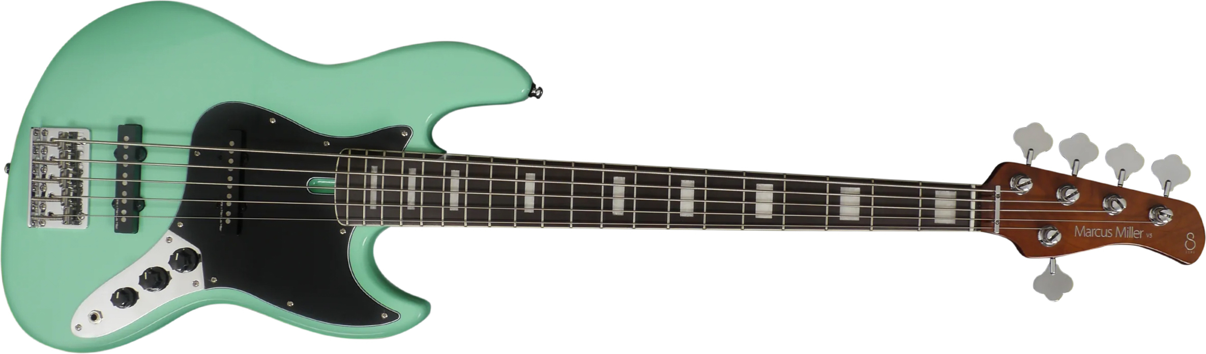 Marcus Miller V5r 5st 5c Rw - Mild Green - Basse Électrique Solid Body - Main picture