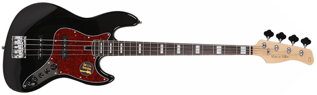 Marcus Miller V7 Alder 4st 2nd Generation 4-cordes Eb Sans Housse - Black - Basse Électrique Solid Body - Main picture