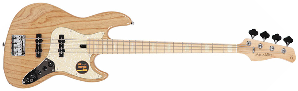 Marcus Miller V7 Swamp Ash 4st 2nd Generation 4-cordes Mn Sans Housse - Natural - Basse Électrique Solid Body - Main picture