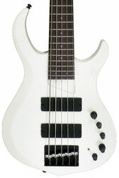 Basse électrique solid body Marcus miller M2 5ST WHP (RW) - White pearl