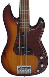 Basse électrique solid body Marcus miller P5 Alder 5ST - Tobacco sunburst